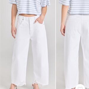 Citizens of Humanity Ayla Raw Hem Women's White Jeans